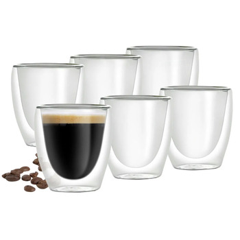 Набір з 6 термосклянок для еспресо Barista Torino Moritz & Moritz