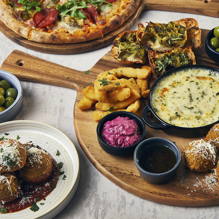 Дошка для піци з ручкою 36 см, Acacia Wood, Genware