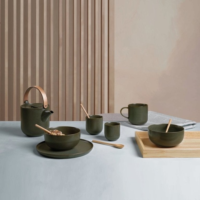 Чашка 0,4 л темно-зелена Coppa ASA-Selection