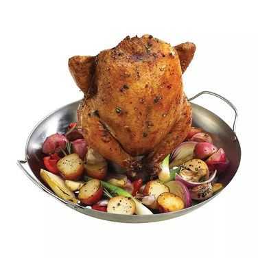 Стойка для курицы с поддоном GRILLI