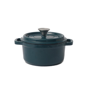 Кастрюля чугунная 20 см Tierra deep teal 830058 NOIS