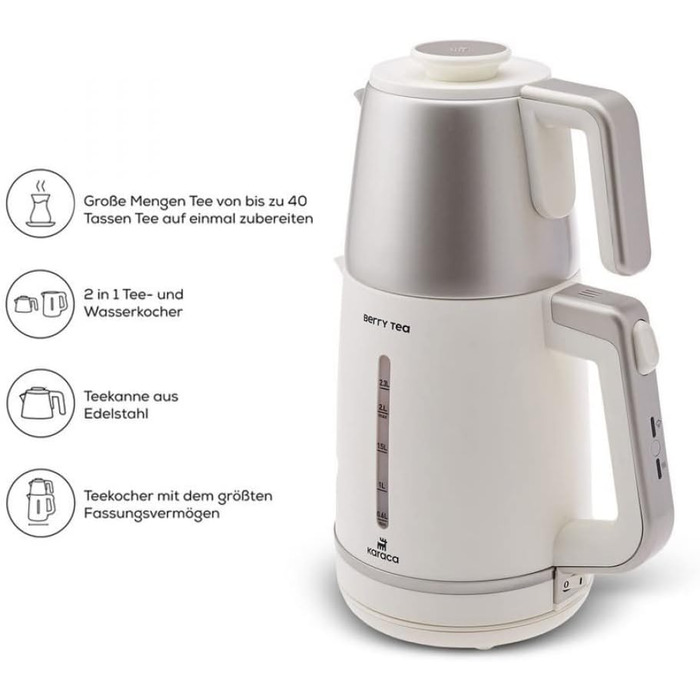 Електрочайник 1700 Вт KARACA