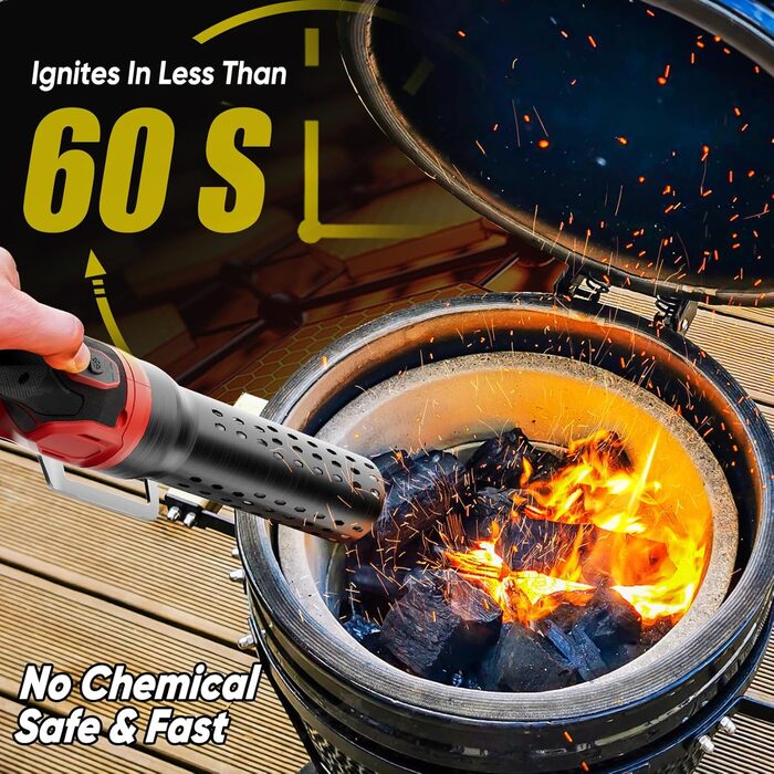 Розпалювач для вугілля 1850 Вт Shall