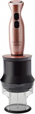 Спіральна овочерізка 4 в 1 набір рожеве золото KARACA