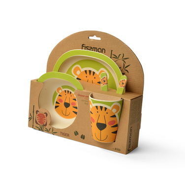 Дитячий набір Fissman 'ТИГРЕНЯ' 5 пр. (8355)