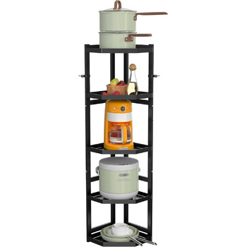 Подставка для посуды 5-уровневый черный Supfirm
