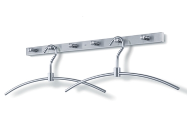 Вішалка для одягу в передпокій настінна 60 см Accolo Zack