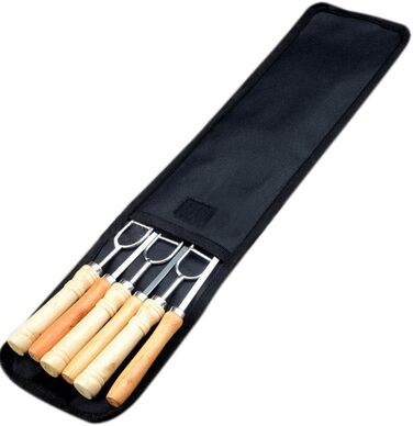 Набір шампурів для гриля 42 см, 6 предметів Sayago