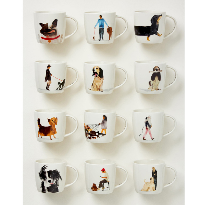 Кухоль Maxwell & Williams BEST FURRY FRIENDS Hair, порцеляна, 400 мл