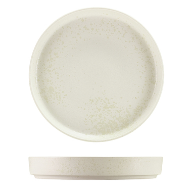 Тарілка презентаційна з бортиком 18*h 2.7 см, сіра, Sereno Alto, GenWare