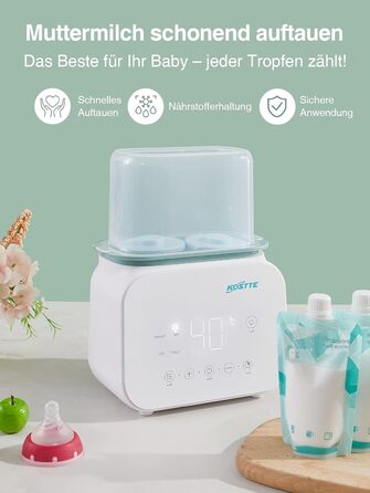 Підігрівач на 2 дитячих пляшечок KOSTTE