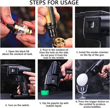 Набір для приготування коктейльних бульбашок ZAANU