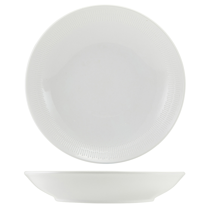 Салатник 1200мл, 25.5см, Incise Porcelain Solara, GenWare