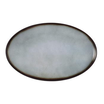 Блюдо овальне 40 х 25.5 см сіре Fantastic Seltmann