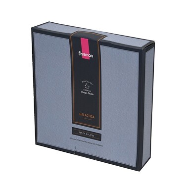 Набір Fissman з 2-х тарілок GALACTICA 26 см порцеляна (13630)