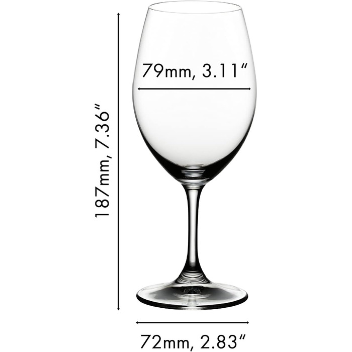 Келих для червоного вина 0,35 л, набір 2 предмети, Ouverture Riedel