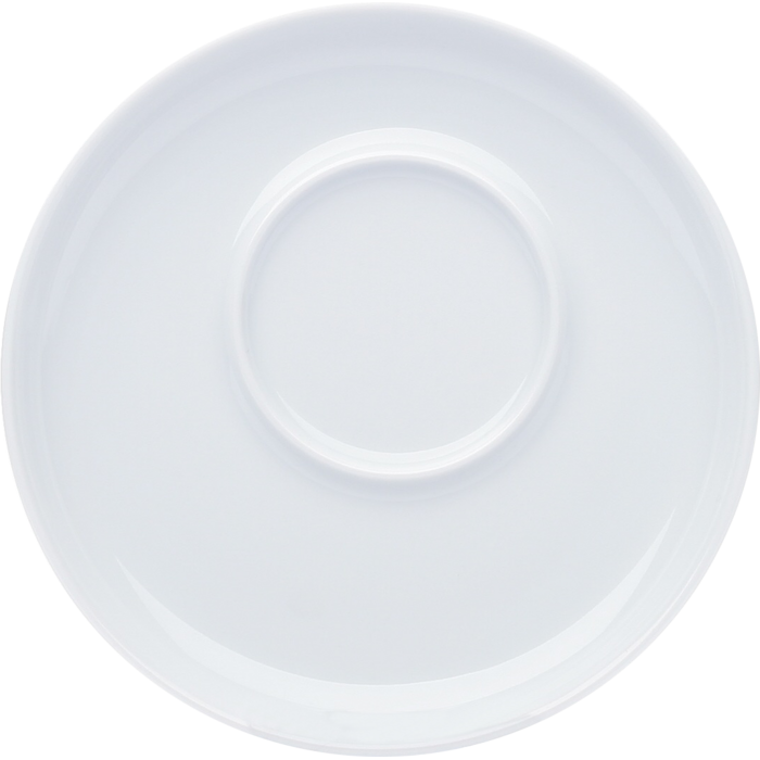 Блюдце до чашки для капучино 16 см, біле Five Senses Kahla