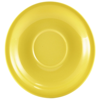 Блюдце 14,5 см, жовте, Color Tea, GenWare