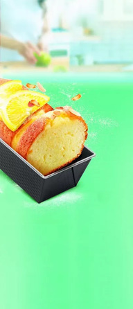 Tefal Easybake форма для выпечки, 30см, прямоугольная, углеродистая сталь, серый