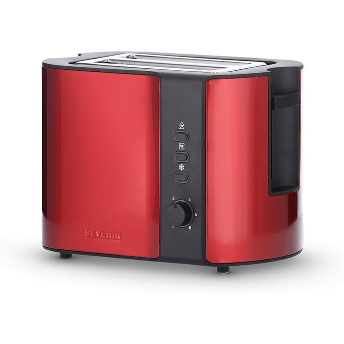 Тостер автоматичний 800 Вт, червоний AT 2217 Severin