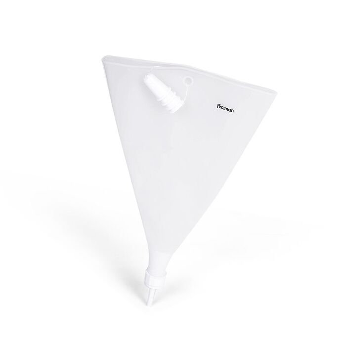 Кондитерський мішок для випічки і прикраси торта, крему Fissman 39,5х21 см 4 насадки (8890)