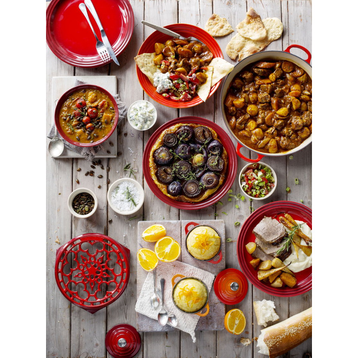 Тарілка 27 см, помаранчева Le Creuset