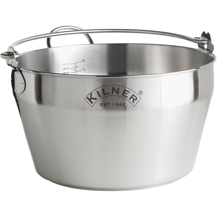 Каструля для консервування 8 л нержавіюча сталь Kilner