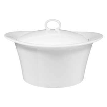 Супниця 2.60 л з кришкою овальна біла Top Life Seltmann