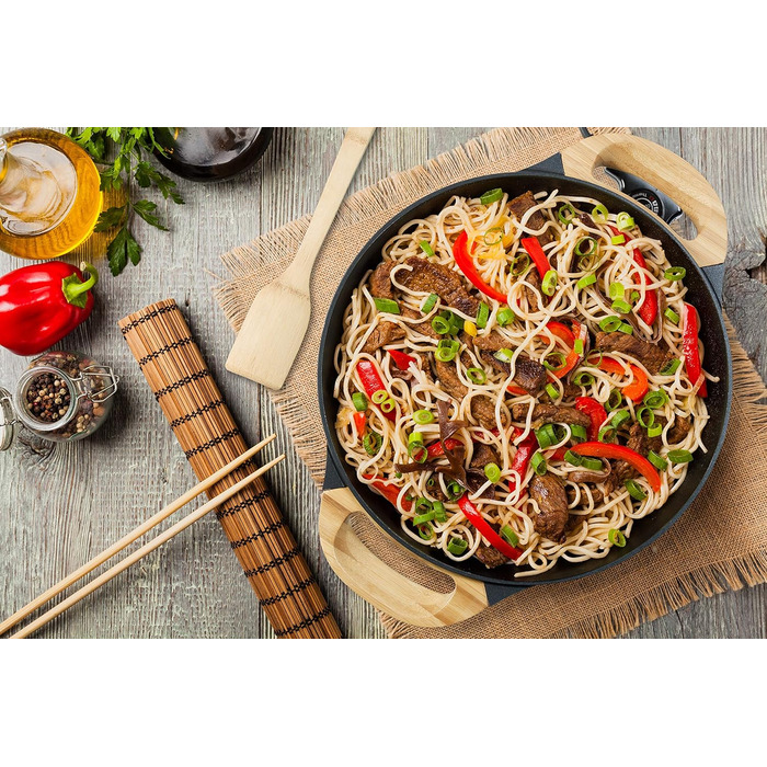 Электрический вок с бамбуковыми ручками 5 л., 1500 Вт Bestron