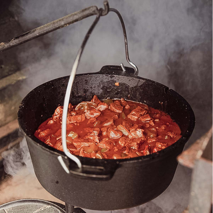 Голландская печь-мангал 3.7 л с ножками Santos