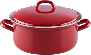 Каструля з кришкою 18 см Riess