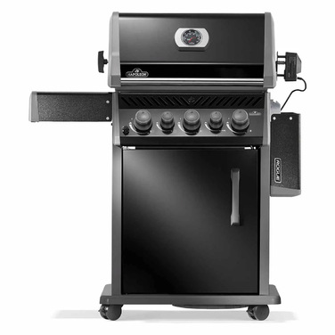 Газовий гриль Napoleon Rogue 425R з бічним пальником Sizzle Zone та вертілем, чорний RB425RSBPK-2-UA-R Код: 013123