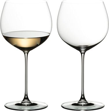 Старий Світ Піно Нуар, набір келихів для червоного вина з 2 предметів, кришталеве скло (дубове Шардоне), 6449/07 Riedel Veritas