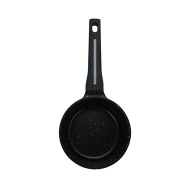 Ківш Fissman зі скляною кришкою LUXURIA 16x8см / 1,3 л алюміній з антипригарним покриттям (14549)