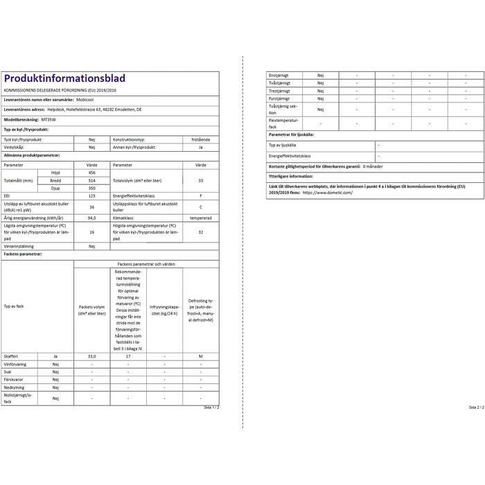 Електричний холодильник на колесах, підходить для повного ящика для напоїв/пива, 12 В та 230 В для автомобіля, вантажівки, човна, автофургона та розетки (33 літри), 48W AC/DC -