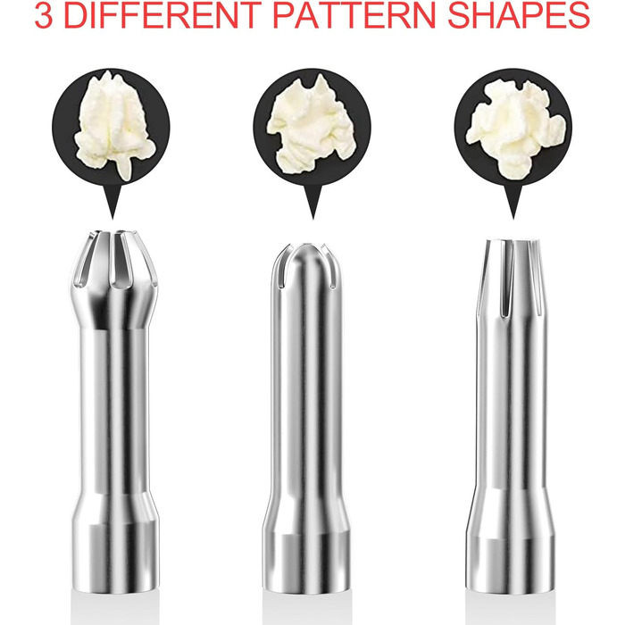 Диспенсер для вершків 500 мл червоний Newaner