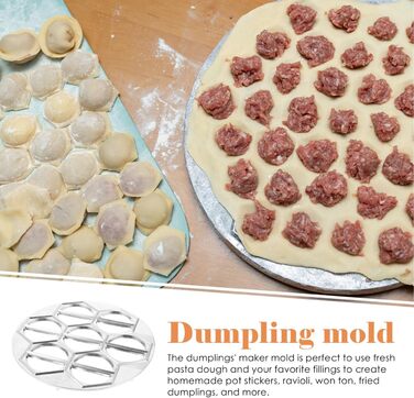 Форма для пельменів і равіолі, алюміній TOVINANNA