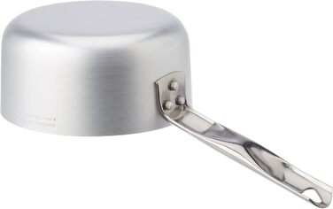 Професійні алюмінієві каструлі 3 мм, глибока каструля з ручкою, 2,6 л (16 см), 10518