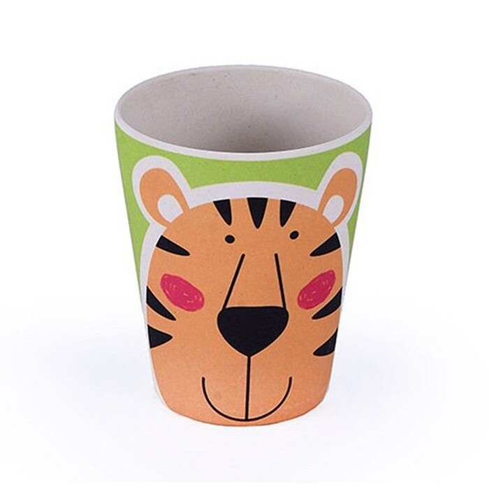 Стакан для дітей бамбукове волокно Fissman 300 мл Тигреня (8866)