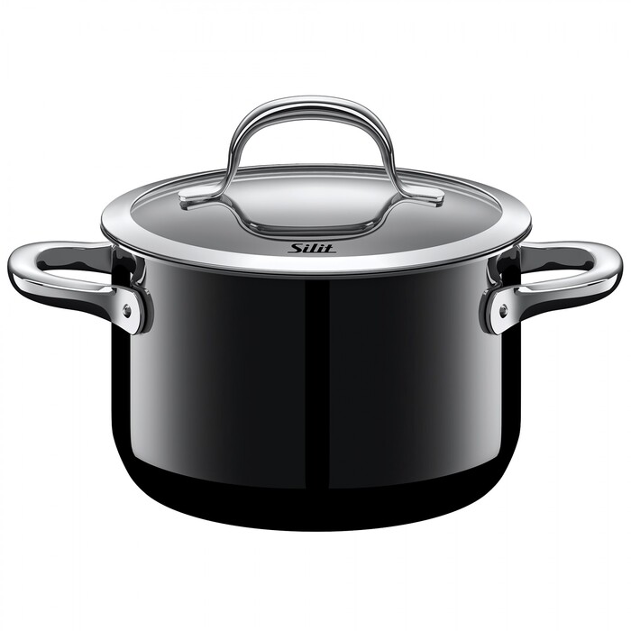 Каструля, глибока 16 см Passion Colours Black Silit