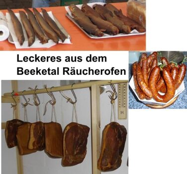 Електрична коптильня з нержавіючої сталі з термоізоляцією Beeketal