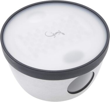 Терка для пармезану з кришкою та піддоном з нержавіючої сталі, 13 х 6 см, срібляста Lurch