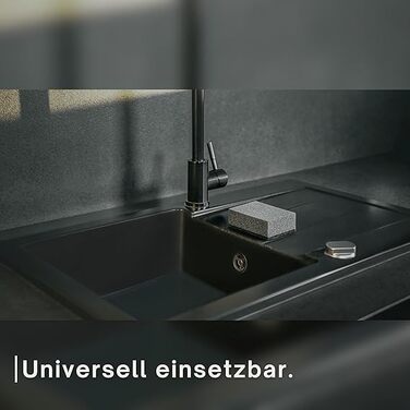 Черная губка для мытья посуды 8 шт. Black Sweden Home