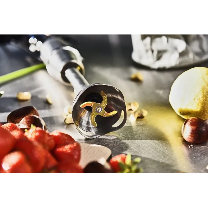 Tefal Блендер заглибний Infiny Force Pro, 1200Вт, 9в1, чаша-800мл, чопер-500мл, спіралайзер, турборежим, чорний