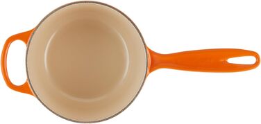Чавунний сотейник Ø 16 см, 1,2 л з кришкою, полум'яно-червоний Signature Le Creuset