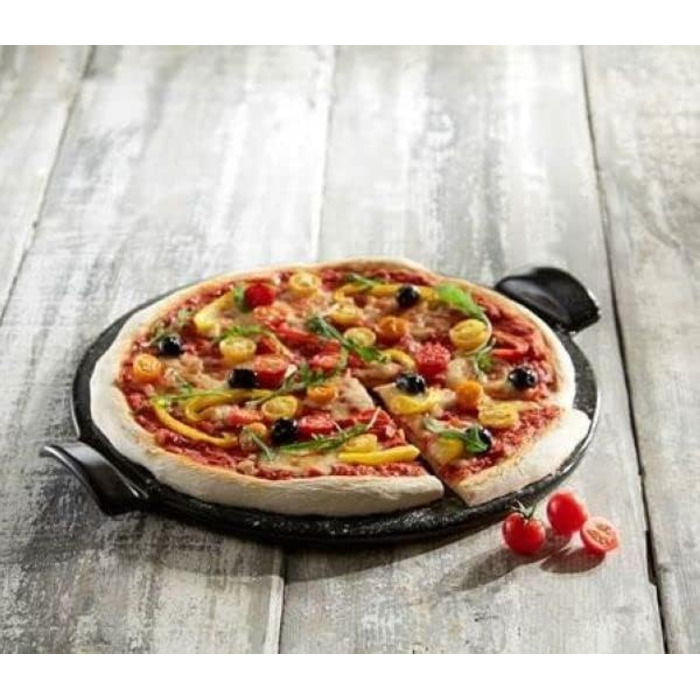 Камень для пиццы 37 см красный Emile Henry