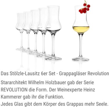 Набір із 6 чарок 90 мл., Stölzle Lausitz