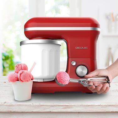 Міксер 1200 Вт, 5 л червоний Cecomixer Merengue 5L 1200 Cecotec