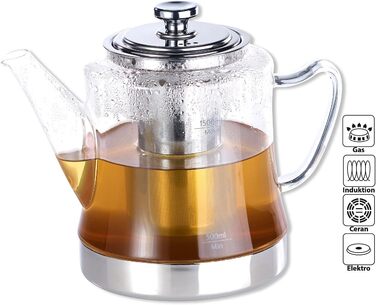 Скляний заварник 1,5 л Rosenstein & Söhne