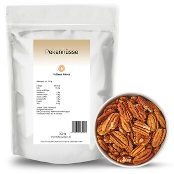 Горіхи пекан преміум-класу багаті на протеїн 1 кг Sultan's Palace